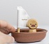 Игровой набор – Лодка и морж  - миниатюра №1